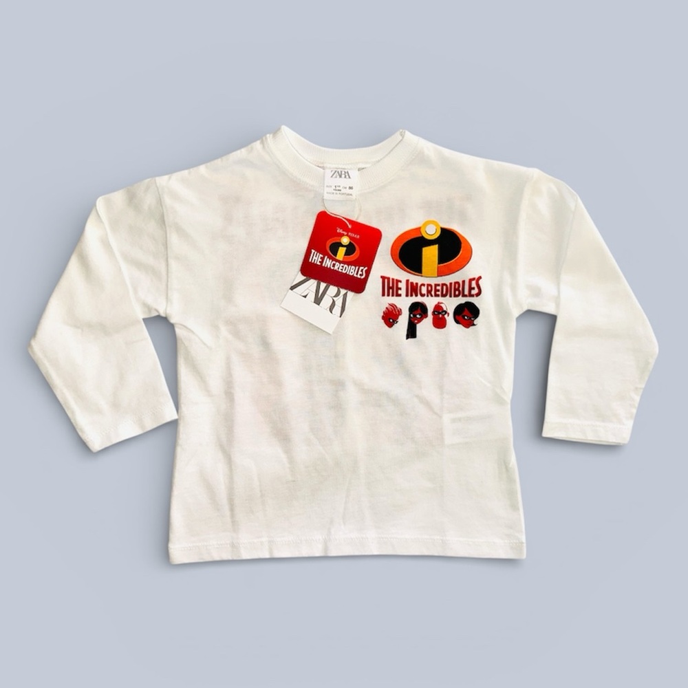 New Zara The Incredibles Baby Shirt